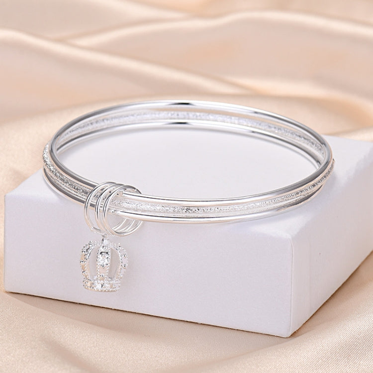 Damen Geschlossenes Massives Drei-Ringe-Armband, Größe: Z104 58mm, Z104 56mm, Z104 58mm, Z104 60mm, Z104 62mm, Z103 56mm, Z103 58mm, Z103 60mm, Z103 62mm, Z102 Vella Verstellbar