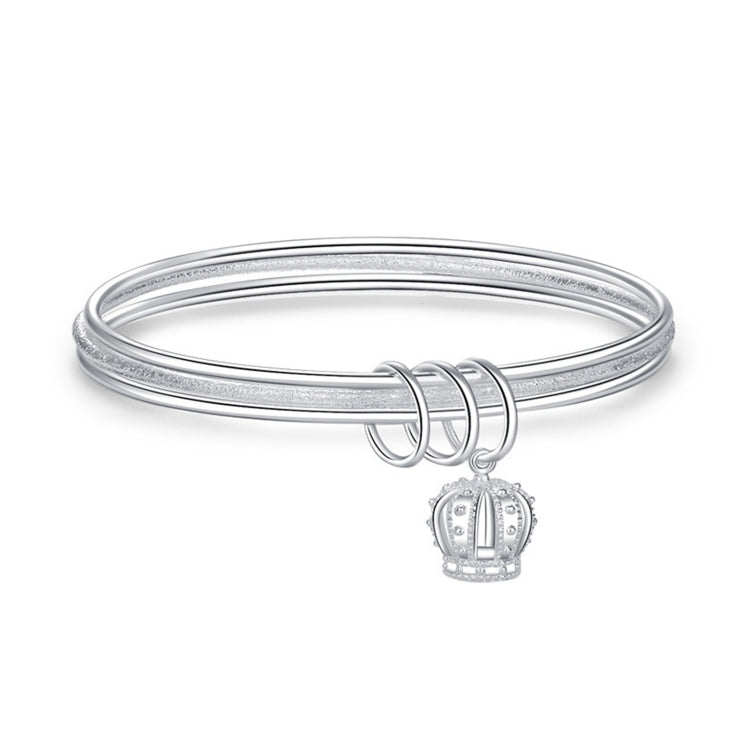 Damen Geschlossenes Massives Drei-Ringe-Armband, Größe: Z104 58mm, Z104 56mm, Z104 58mm, Z104 60mm, Z104 62mm, Z103 56mm, Z103 58mm, Z103 60mm, Z103 62mm, Z102 Vella Verstellbar