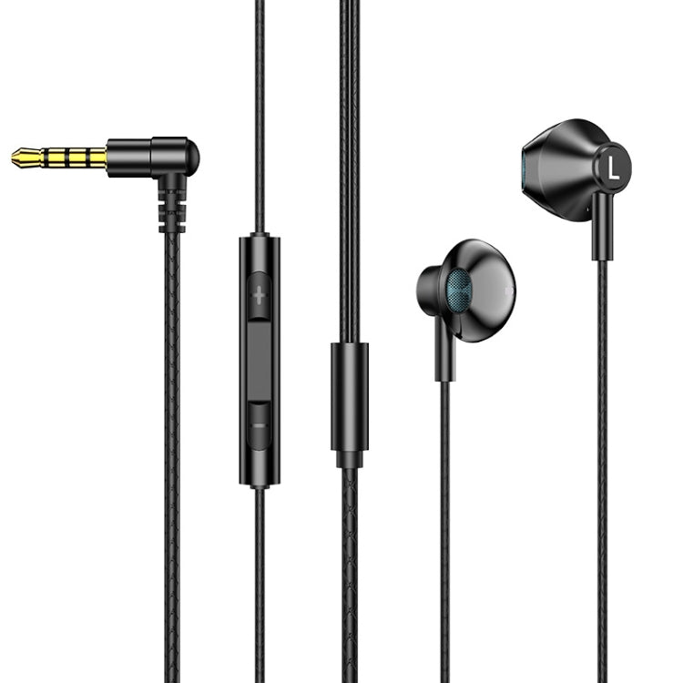 TS6800 3,5mm Metall-Winkel Geräuschunterdrückender Kabelgebundener Gaming-Kopfhörer, Rot, Grün, Schwarz, Silber-Grau