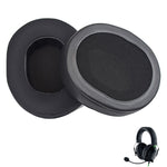 1 Paar Ohrpolster für Razer BlackShark V2 X / V2 USB Headset, Farbe: Schwarzes Gel, Schwarzes Mesh, Schwarzes Gel, Schwarz+Grünes Mesh
