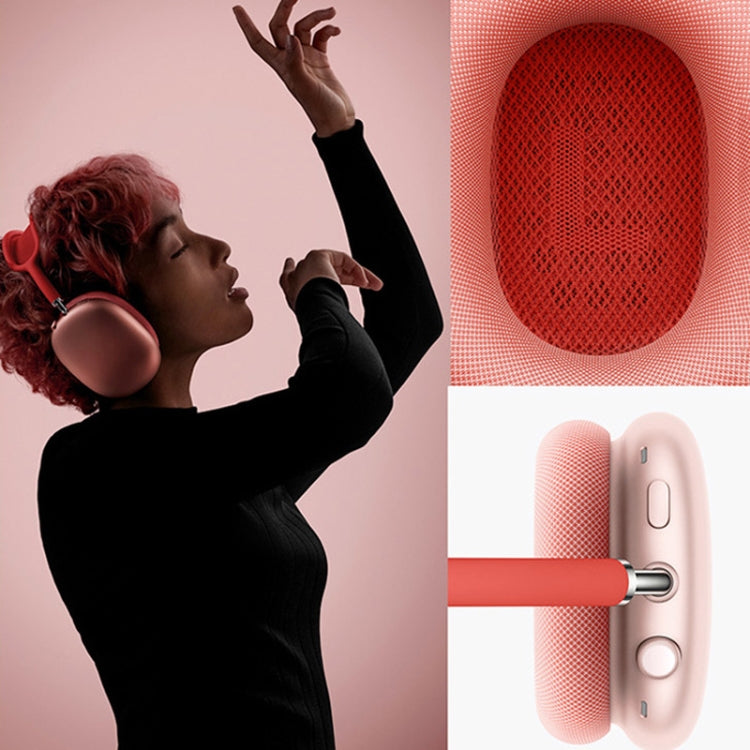 2 Stück Schaumstoff-Ohrpolster für AirPods Max, Proteinleder Hellgrau, Proteinleder Blau, Proteinleder Pink, Proteinleder Grün, Mesh Dunkelgrau, Mesh Hellgrau, Mesh Pink