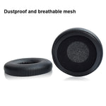1 Paar Proteinleder-Schwamm-Ohrpolster für JBL T450 / Tune 600 / T500BT, Schwarz, Helllila, Meerblau