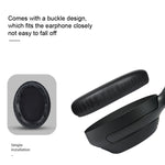 2 Stück PU-Leder-Ohrpolster für Sony WH-1000XM4, WH-1000XM4 (Schwarz ohne Schnalle), WH-1000XM4 (Schwarz + Schnalle), WH-1000XM4 (Grau + Schnalle), WH-1000XM4 (Champagner Gold + Schnalle), WH-1000XM4 (Blau + Schnalle)