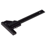 T072 Holzbearbeitung Multifunktionales Aluminiumlegierungs-Anreißlineal, T072