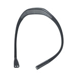 LED Hängende Nackenlampe Universeller Schlauch Augenschutz Leselicht, Weltraumsilber, Elegantes Schwarz