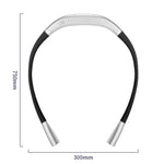 LED Hängende Nackenlampe Universeller Schlauch Augenschutz Leselicht, Weltraumsilber, Elegantes Schwarz