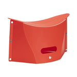 Leichter Klapphocker für Reisen, aus Kunststoff, in Blau, Rot, Gelb, Hellgrün