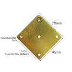 Verstellbare Möbelstandfüße komplett aus Aluminium, Höhe: 8cm, 10cm, 12cm, 15cm, 18cm, 20cm, 23cm, 25cm, 27cm, 30cm, 33cm, 35cm