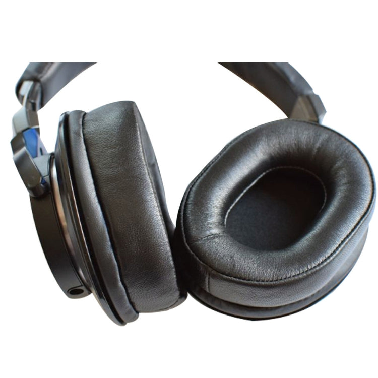 1 Paar Headset-Ohrpolster für Audio-Technica ATH-M50X/M30X/M40X/M20X, Spezifikation:, Schwarz-Flausch, Braun-Flausch, Schwarz-Proteinhaut, Braun-Proteinhaut, Schwarz-Netz, Schwarz-Eisgel, Braun-Dickes Lammfell