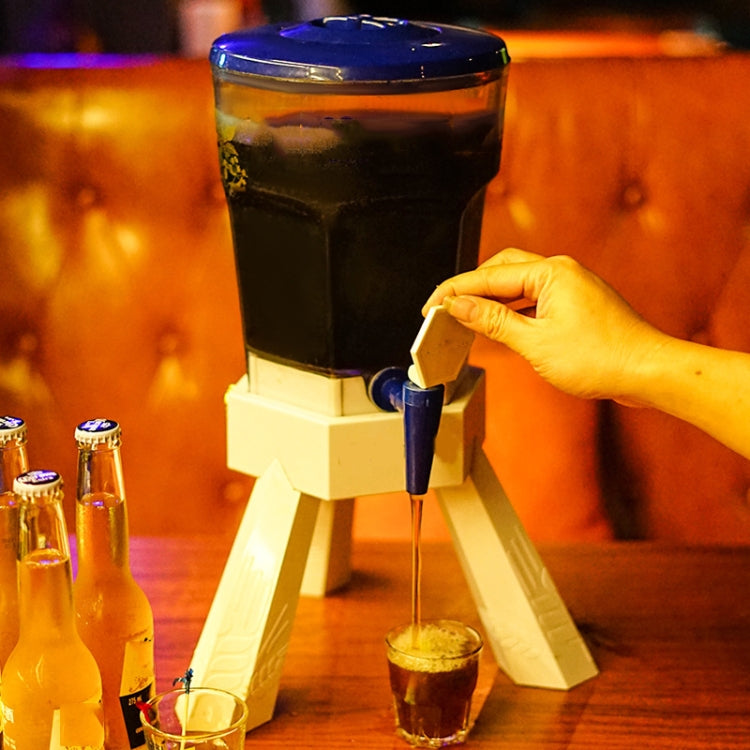 3L Weinfass-Bar-Bierfass mit Zapfhahn Cola-Fass-Behälter, Cola-Fass-Behälter (Blau), Cola-Fass-Behälter (Weiß), Cola-Fass-Behälter (Grün)