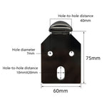LH-D012-01 Zylindrische Möbelfüße aus Metall, Höhe: 13cm, 15cm, 18cm, 20cm