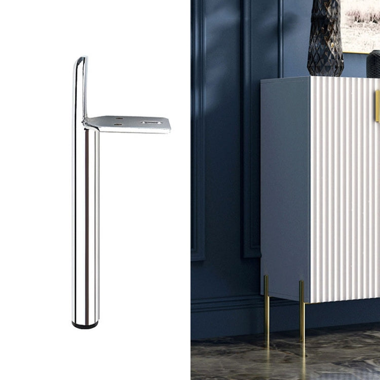 LH-D012-01 Zylindrische Möbelfüße aus Metall, Höhe: 13cm, 15cm, 18cm, 20cm