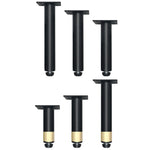 Möbelstützfüße aus Metall mit Verstellgleiter, Höhe: 10,5cm, 11cm, 12cm, 12,5cm, 13cm, 13,5cm, 14cm, 14,5cm, 15cm, 15,5cm, 16cm, 16,5cm, 17cm, 17,5cm, 18cm, 18,5cm, 21cm