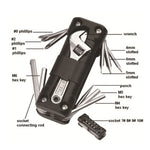 KT-02 16-in-1 Outdoor-Camping-Multifunktions-Überlebenswerkzeug