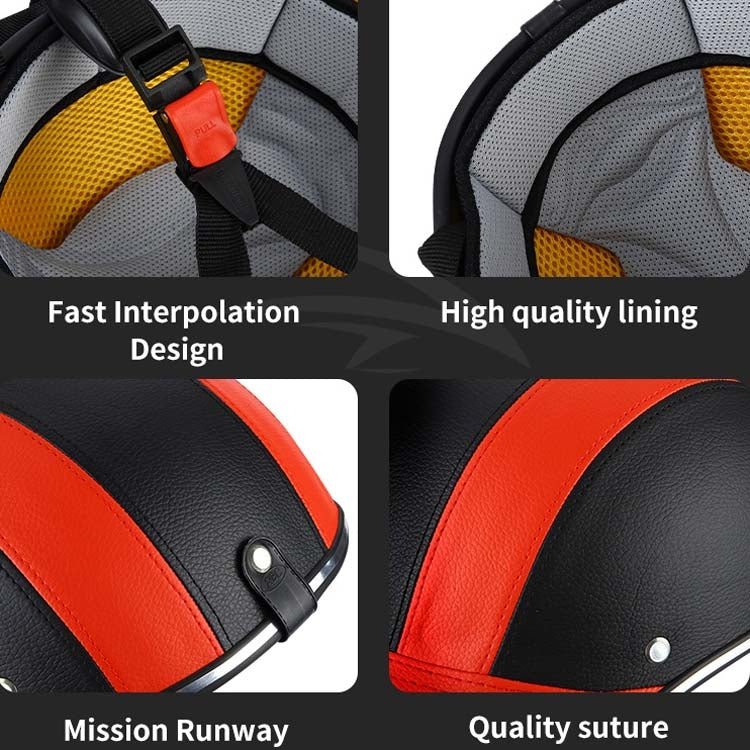 BSDDP A0322 Sommer Halbhelm Leichter Sicherheitshelm, BSDDP A0322 (Schwarz), BSDDP A0322 (Blau), BSDDP A0322 (Rot), BSDDP A0322 (Orange), BSDDP A0322 (Schwarzes Gitter)