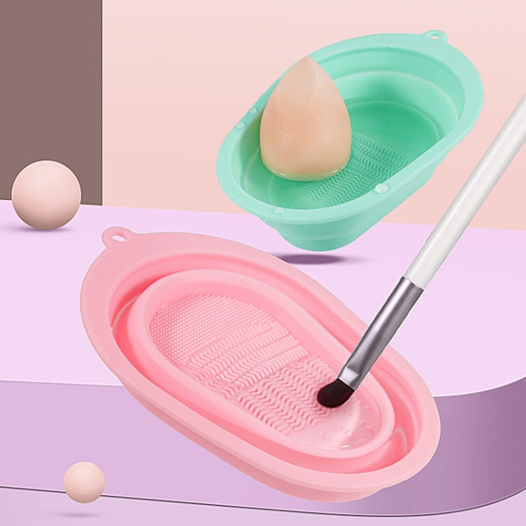 Silikon-Reinigungspad für Make-up-Pinsel