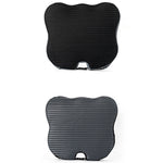 Thickened Breathable Memory Foam Car Seat Cushion, QFC047 Black, QFC047 Gray