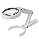 5X / 11X USB Aufladbare LED Licht Handlupe, 5X / 11X