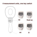 800g/1g große Löffelwaage elektronische Wiegelöffelwaage Backküche Wiegelöffel, 800g / 1g