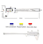 JS-04 Edelstahl Elektronischer Digitaler Messschieber, JS-04