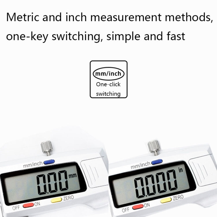 JS-04 Edelstahl Elektronischer Digitaler Messschieber, JS-04