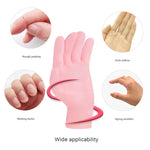 1 Paar wasserdichte, sonnenfeste Handschuhe, feuchtigkeitsspendend, gegen rissige Hände, Einheitsgröße