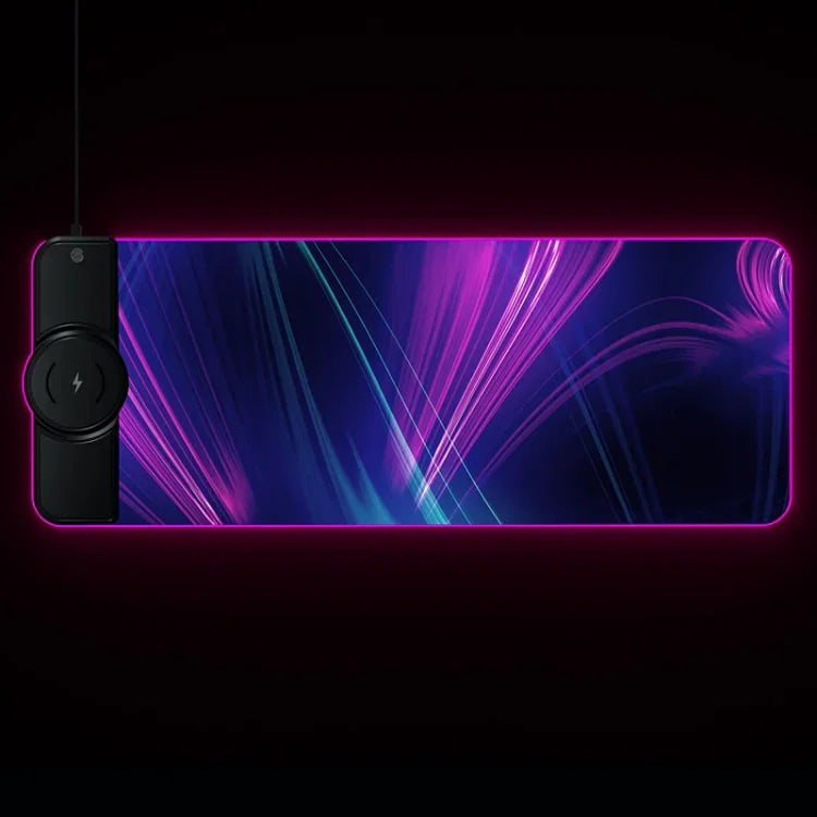 K9186 Multifunktionales RGB-Mauspad mit kabellosem Ladegerät
