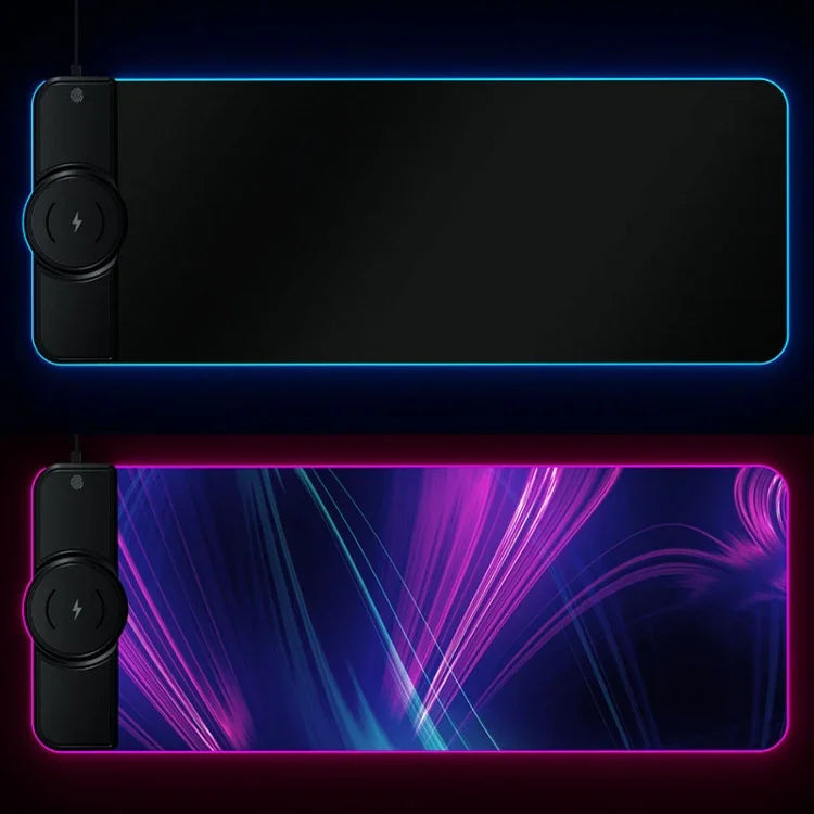 K9186 Multifunktionales RGB-Mauspad mit kabellosem Ladegerät
