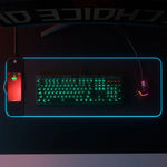K9186 Multifunktionales RGB-Mauspad mit kabellosem Ladegerät
