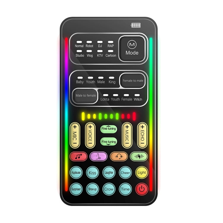 Stimmenverzerrer Spiel Live-Übertragung Mobile Computer Soundkarte, i9, i9 Set, K9, K9 Set