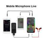 Stimmenverzerrer Spiel Live-Übertragung Mobile Computer Soundkarte, i9, i9 Set, K9, K9 Set
