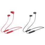Havit i30 Mini Nacken-Magnet-Sport-Bluetooth-Kopfhörer, Rot, Schwarz