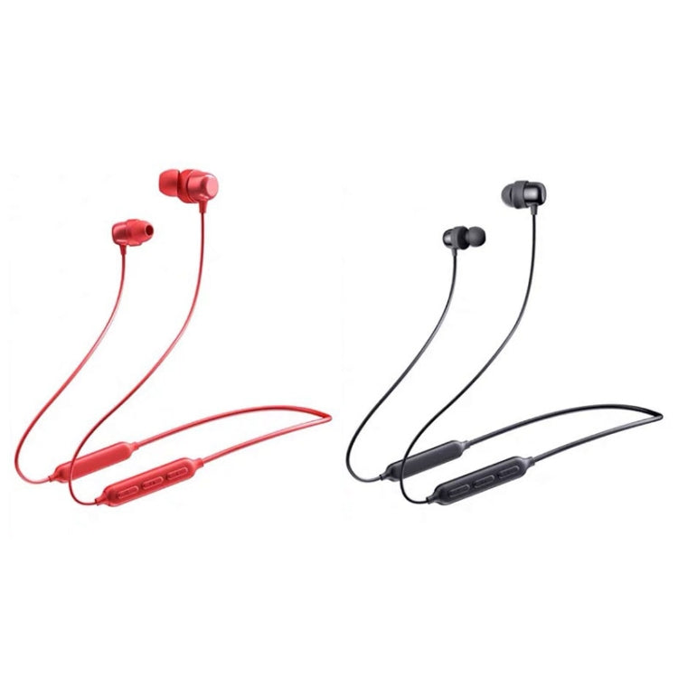 Havit i30 Mini Nacken-Magnet-Sport-Bluetooth-Kopfhörer, Rot, Schwarz