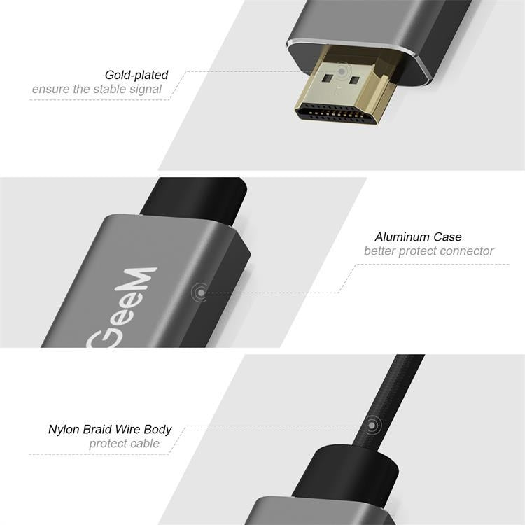 QGeeM QG-HD02 HDMI Einzel-zu-Mini DP Konverter