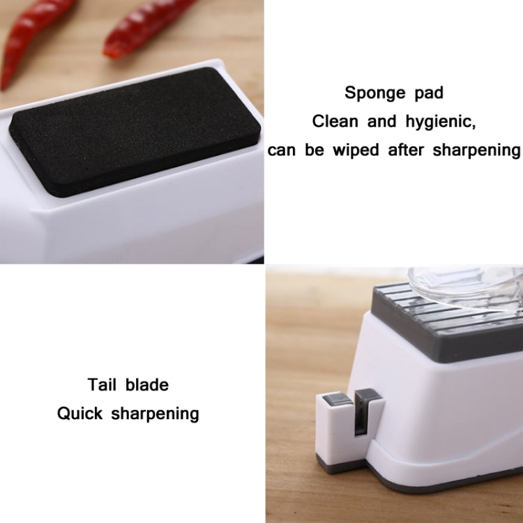 JJ-1 Elektrischer doppelseitiger Küchenmesserschärfer, USB-Stecker, CN-Stecker