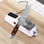 JJ-1 Elektrischer doppelseitiger Küchenmesserschärfer, USB-Stecker, CN-Stecker