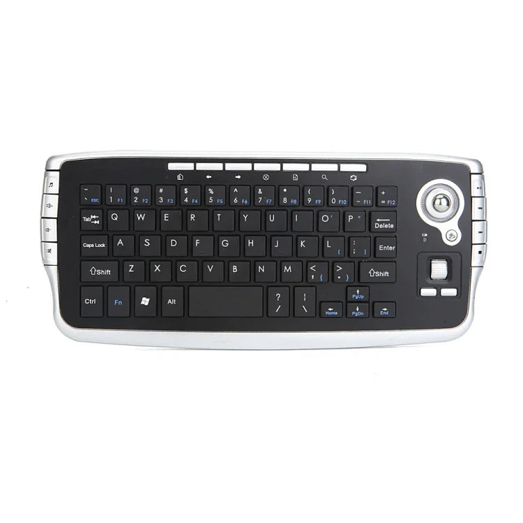 MY-10 2,4 GHz 78 Tasten 1200 DPI Mini-Funk-Trackball-Tastatur und kabelloses Maus-Set