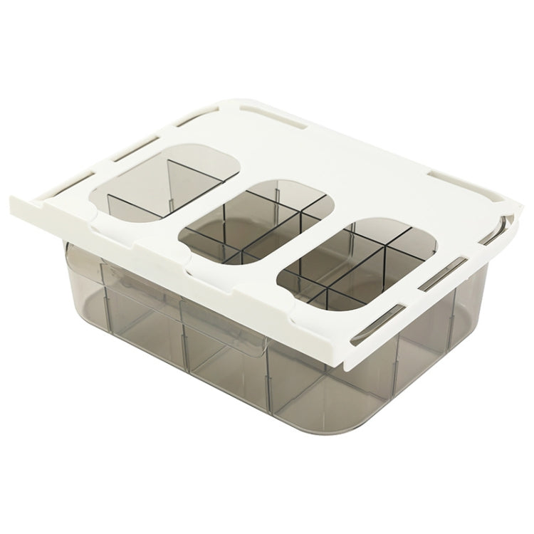 Haushalts-Kleiderschrank-Schubladen-Aufbewahrungsbox für Unterwäsche und Socken, mit Unterteilung (Transparent Grau), ohne Unterteilung (Transparent Grau), mit Unterteilung (Transparent), ohne Unterteilung (Transparent)