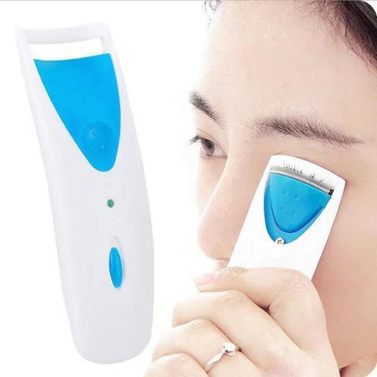 Elektrische Wimpernzange mit Heizfunktion, Styling-Funktion, Blau, Rot, Grün