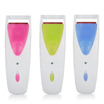 Elektrische Wimpernzange mit Heizfunktion, Styling-Funktion, Blau, Rot, Grün