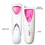 Elektrische Wimpernzange mit Heizfunktion, Styling-Funktion, Blau, Rot, Grün