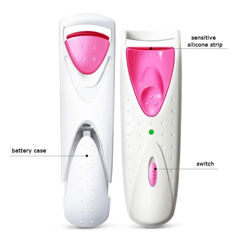 Elektrische Wimpernzange mit Heizfunktion, Styling-Funktion, Blau, Rot, Grün