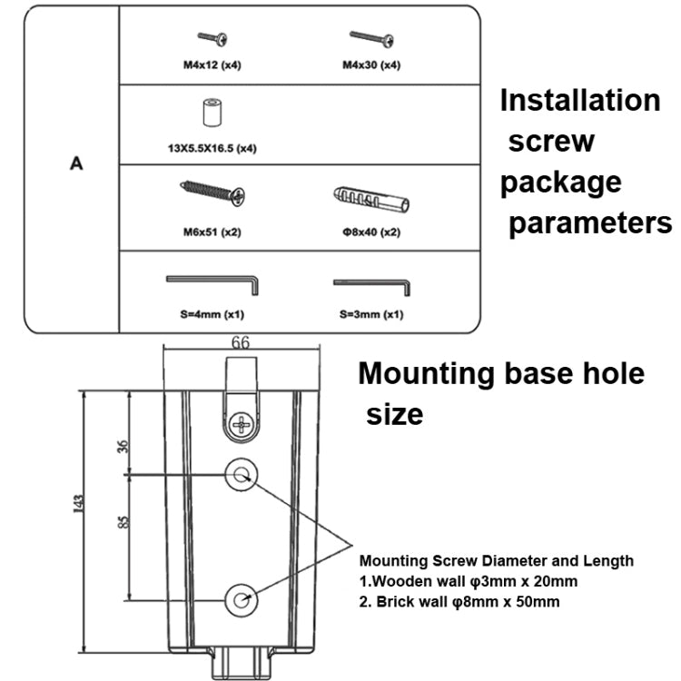 Gibbon Mounts L03 Computer Monitor Wandhalter Aluminiumlegierung Schnellverschluss TV-Halter