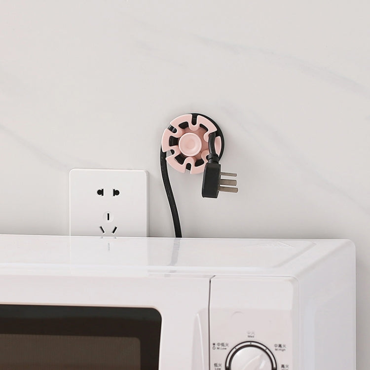 6 Stück Netzkabel Datenkabel Aufroller Spurloser Paste Haken Kabel Organizer