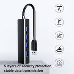 4 x USB 2.0 Ports HUB Konverter, Kabellänge: 15cm, Stil: Ohne Leuchtleiste, Mit Leuchtleiste Schwarz, Mit Leuchtleiste Weiß