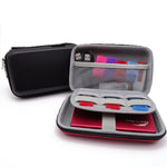 CHKJOK GH1805 EVA Mobile Festplatten Anti-Druck Hartschalen-Tasche, GH1805 Schwarz, GH1805 Blau, GH1805 Rot