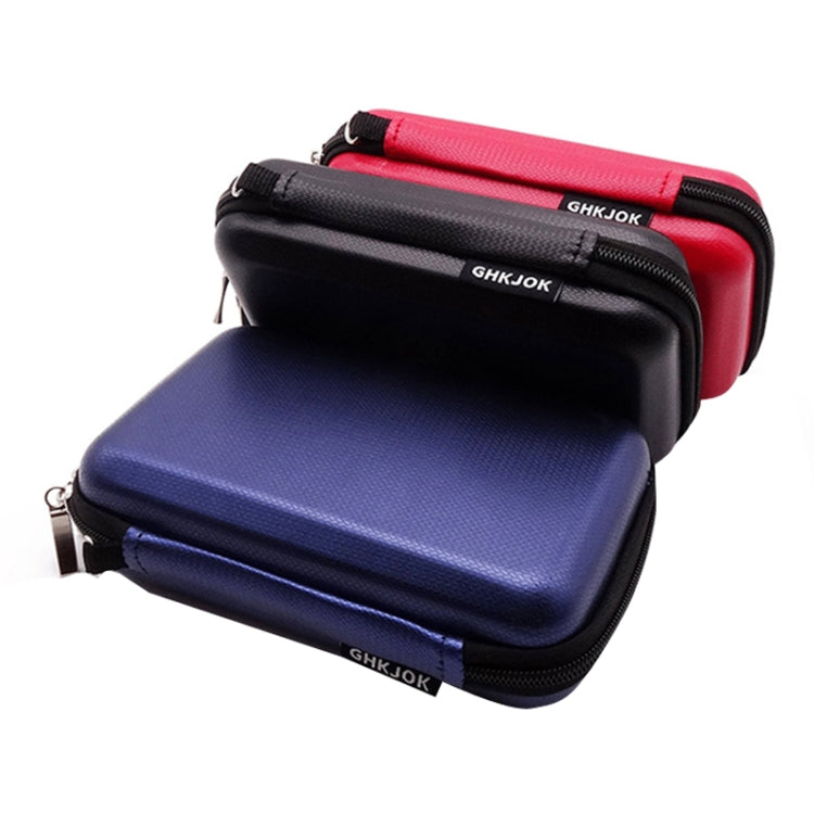 CHKJOK GH1805 EVA Mobile Festplatten Anti-Druck Hartschalen-Tasche, GH1805 Schwarz, GH1805 Blau, GH1805 Rot