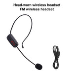 FM Mikrofon Drahtloses Headset Kleiner Verstärker Kopfbügelmikrofon