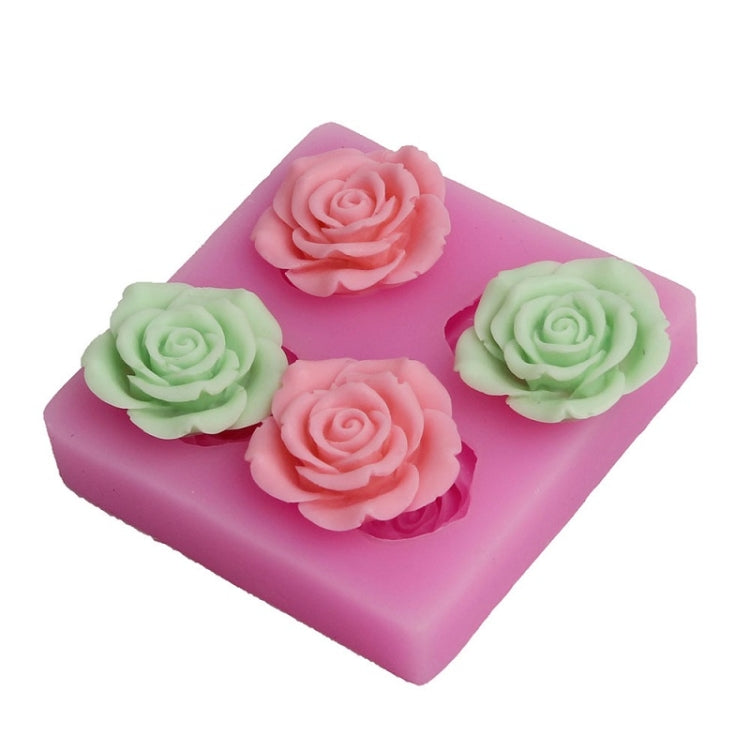 Blumen Silikonform Handgemachte Seife Fondant Tortendekoration, Fondant Tortendekoration
