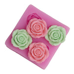 Blumen Silikonform Handgemachte Seife Fondant Tortendekoration, Fondant Tortendekoration